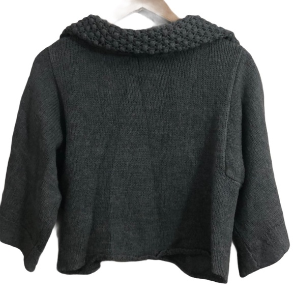 Nine West Cropped Full Zip Sweater - Picture 3 of 6